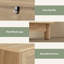 76 cm W Chest of 3 Drawers