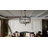 Gaschler 6-Light Dining Room Chandeliers Dimmable and Adjustable Height in Black-765517040