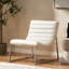Fauteuil d'appoint Wilmouth Roll