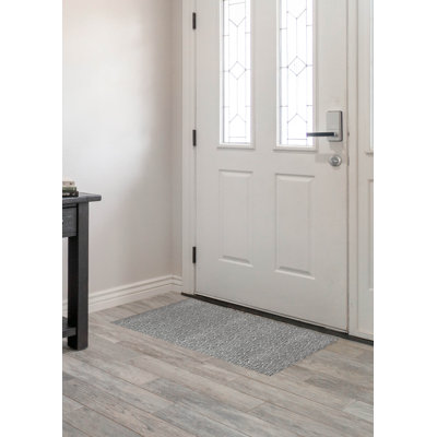 Twilight Labyrinth Peach Indoor Doormat