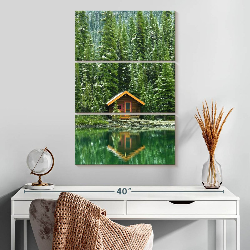 Chalet en bois Lilie O'Hara, H 32 po x l 20 po
