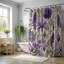 Rideau de douche standard 1 pièce Lilas Petals-1620426711