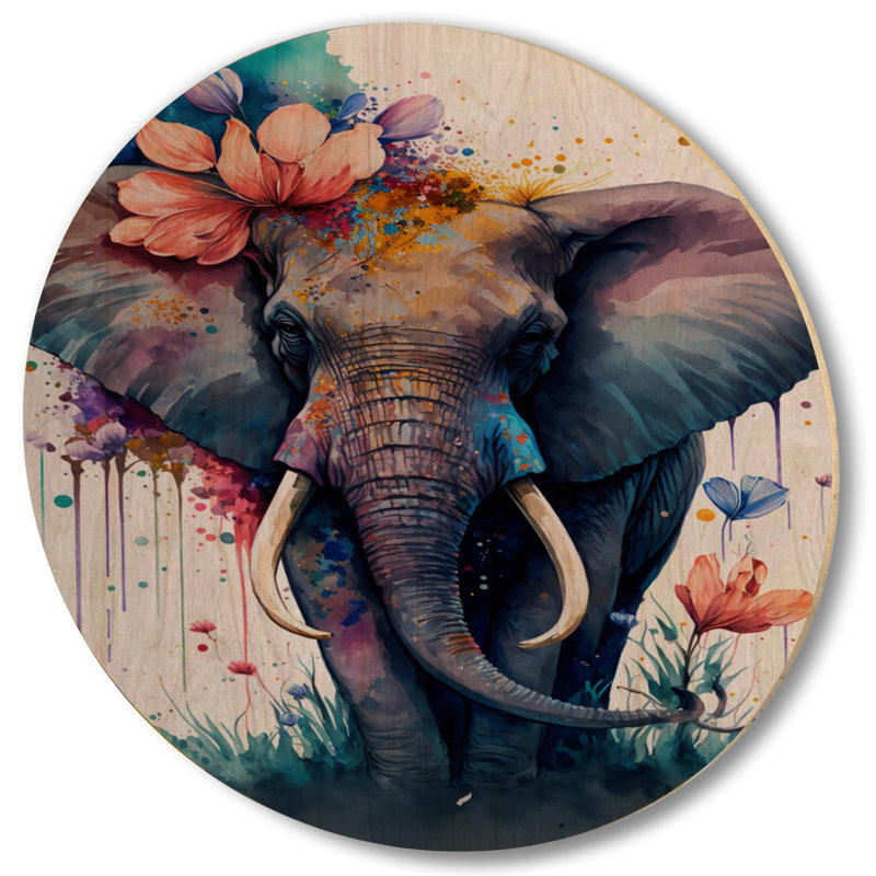 - Art mural en bois animaux - Bois de pin naturel, H 23 po x l 23 po x P 1 po