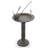 Aluminum Sculptural Birdbath