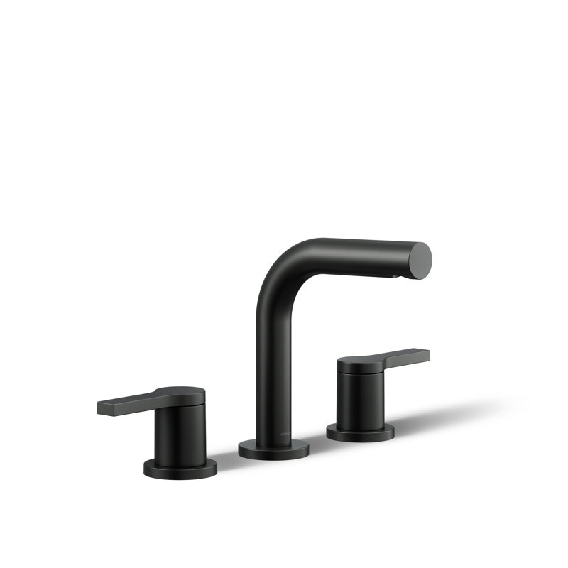 Robinet de lavabo pour salle de bain Elate 1,0 GPM, Noir mat