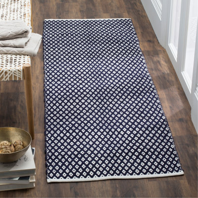 Alpizar Flat Weave Cotton Geometric Rug
