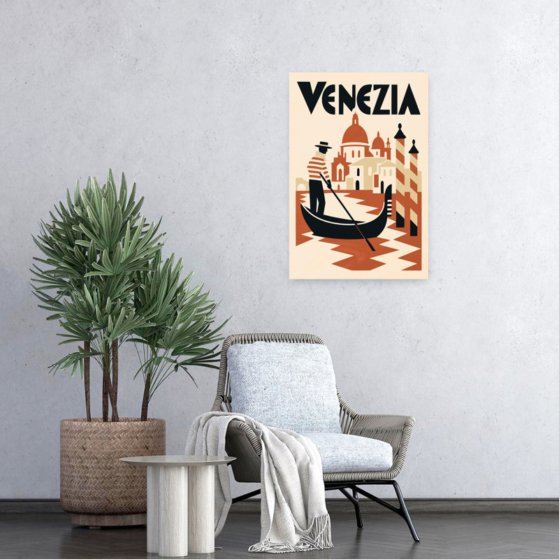 Classic Venice Gondola, H 24 po x l 16 po