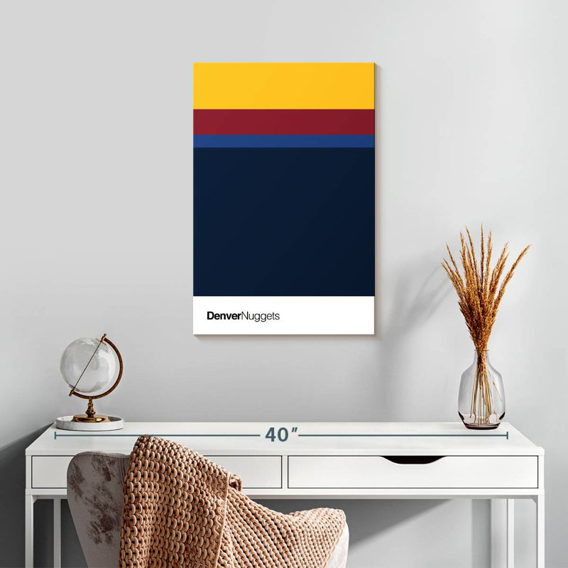 Sireci Denver Nuggets, 24" H x 16" W