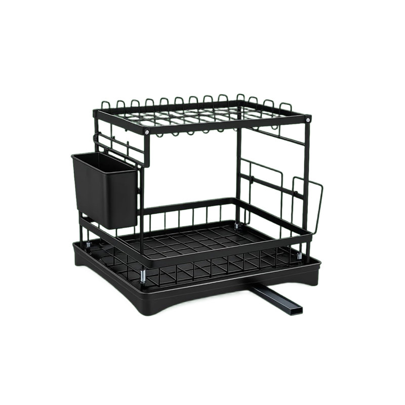 Stainless Steel Two Tier Dish Rack