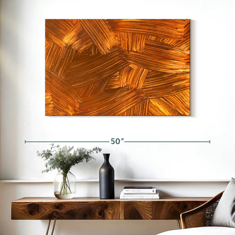Avery Copper, 26" H x 39" W