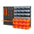 Ayzen 44 Wall Mounted Storage Boxes And Back Panels