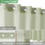 Ensemble de rideau de douche 71 po x 74 po Farmhouse