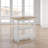 Herriott 40" Solid Wood Prep Table-1958643779