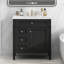 Meuble-lavabo simple 30 po avec lavabo supérieur-756405813