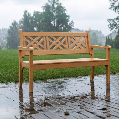 Banc de jardin Banc d'extérieur pour 3 personnes HiPS