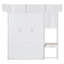 Lit escamotable mural avec bureau, armoire supérieure et tablettes de rangement, lit pliable peu encombrant-1958486789-1958486786