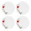 Lenox Chirp Saucers/Party Plates, Set of 4