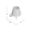 1 - Light Armed Sconce-1859626916