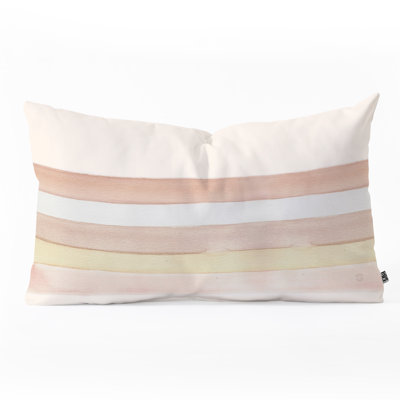 Coussin lombaire à rayures wonder forest