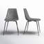 Chaise d'appoint rembourrée en similicuir Saairah-1989481882