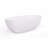 71 Inch Freestanding Solid Surface Soaking Bathtub