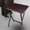 Table-plateau pour télévision avec socle Mischa