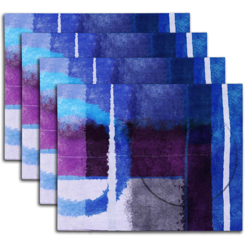 Napperon abstrait en polyester