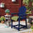 Outdoor HDPE Adirondack Chair / Patio Bar Stool-778270587