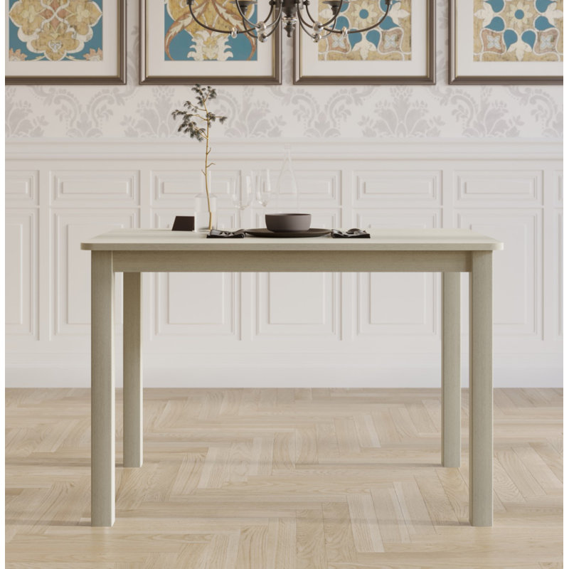 Amadora 4 - Person Four Leg Dining Set, Antique Gray