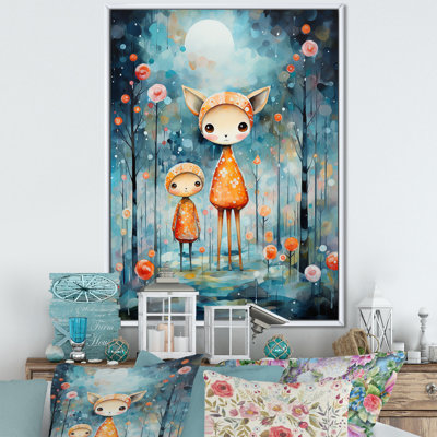 Adorable décorations de Noël pour enfants - Art mural