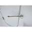 Cabine de baignoire en forme de P sans cadre l 26,5 po x H 42,7 po Flotila-98225081