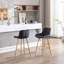 Ensemble de 26 tabourets de bar 26 po avec tabouret de bar en velours et repose-pieds chromé-1504578806