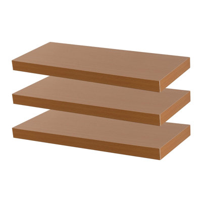 Harbour Housewares - Modern Floating Wall Shelves