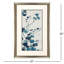Art encadré de vignes bleues