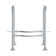 Adjustable Toilet Safety Rail With Padded Handles And Metal Frame