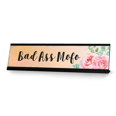 Enseigne de bureau Bad Ass Mofo