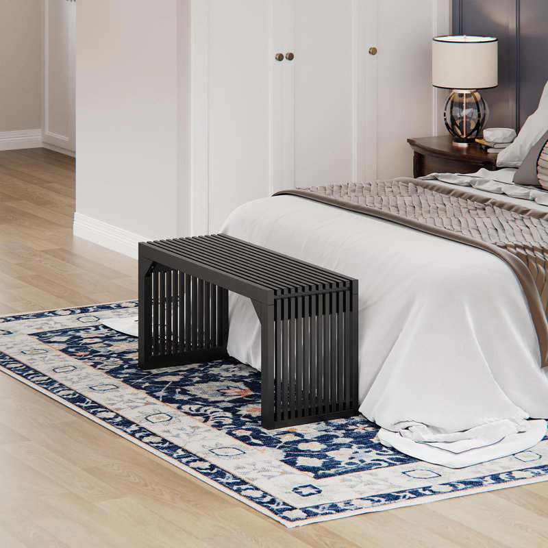 Dining Bench for Entryway, Black