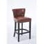 Ensemble de 2 tabourets de bar, hauteur de siège 29,5 po, tabourets de bar en bois en bois (2 pièces)-125574404-125574405