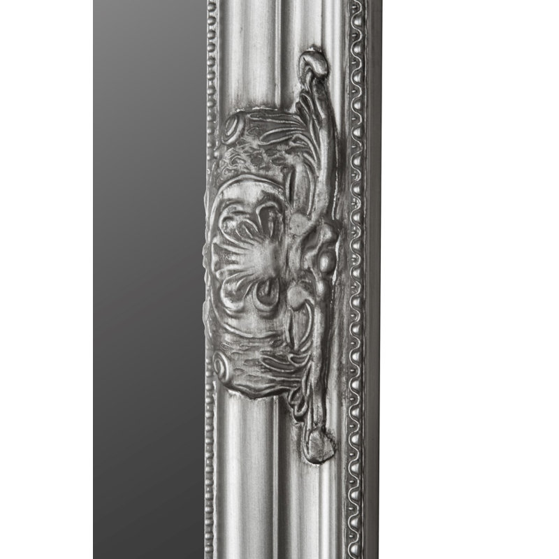 Gambier Wood Flat Wall Mirror, 132cm H x 72cm W