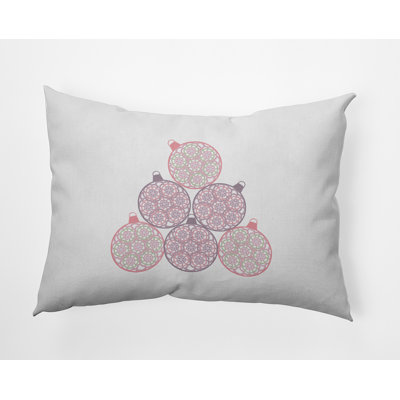 Outdoor Reversible Throw Pillow