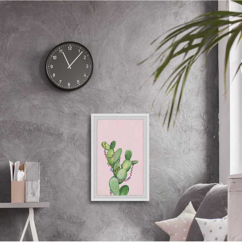 Peruvian Christmas - Single Picture Frame Painting, 30cm H x 20cm W x 3.81cm D
