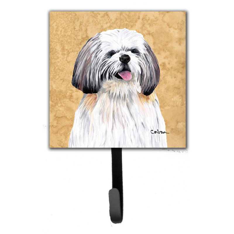 Porte-laisse tzu et crochet mural shih