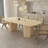 Burlywood Rectangular Solid Wood Dining Table-1246481749-1246481751