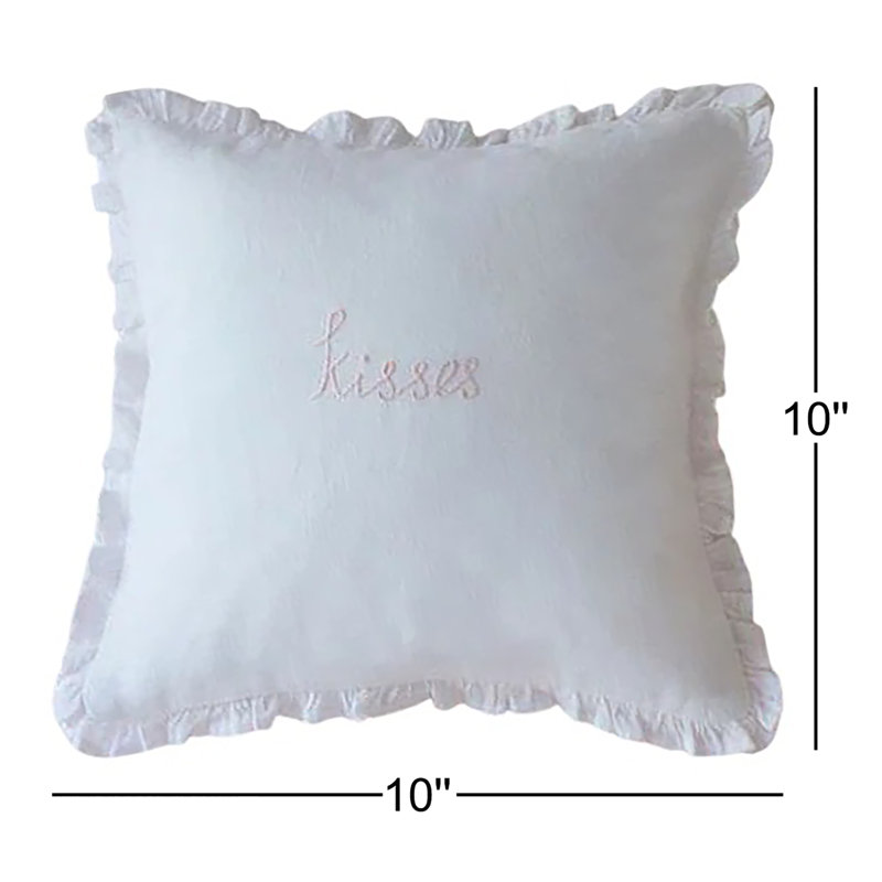  Cotton Down Striped 10" Throw Pillow
