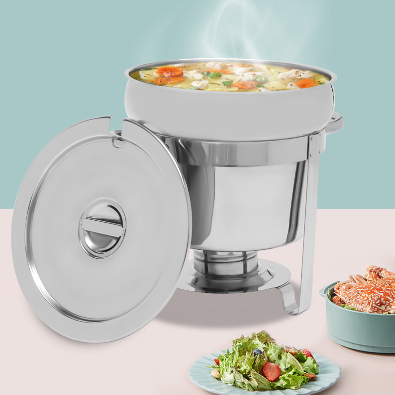Ensemble de réchaud à soupe Commercial