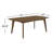 Artresha Rectangular 78-inch Wood Dining Table Dark Walnut