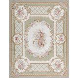 Aubusson One-of-a-Kind 7'7" X 10' Area Rug