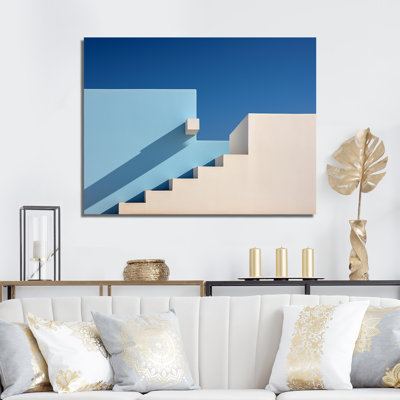 «Beach House Architecture Dream Retreat V», reproduction sur toile