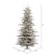 Artificial Spruce Christmas Tree with Clear Lights