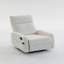 Short Plush Manual Button Armchair Sofa-131649620